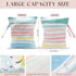 zcyxuuw 3 Pcs Wet Bag, Wet Dry Bag, Waterproof Bag, Small Laundry Bag, Wet Bag for Pool, Beach, Swimsuit, Makeup Bag