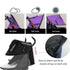 Universal Stroller Sun Shade Cover, Canopy Awning for Pushchair, Baby Buggy with Pockets & Mesh Window