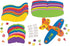12 Pack 229 3+ Fun Express Foam Airplanes for Kids - DIY Glider Plane Craft Kit with Stickers | Airplane Party Favors