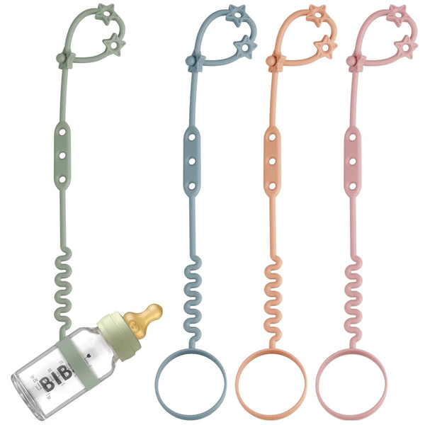 Toy Safety Straps, 4 Pack Silicone Sippy Cup Straps, Sippy Cup Leash