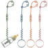 Toy Safety Straps, 4 Pack Silicone Sippy Cup Straps, Sippy Cup Leash
