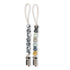 Bella Tunno Pacifier Clip Set Soft Silicone Pacifier Clip for Infant and