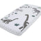 NoJo Baby-Saurus Photo Op Roar White, Gray, and Green Dinosaur with Clouds