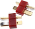 10 Pairs T Plug Connectors Male and Female with 20pcs Shrink Tubing for RC LiPo Battery