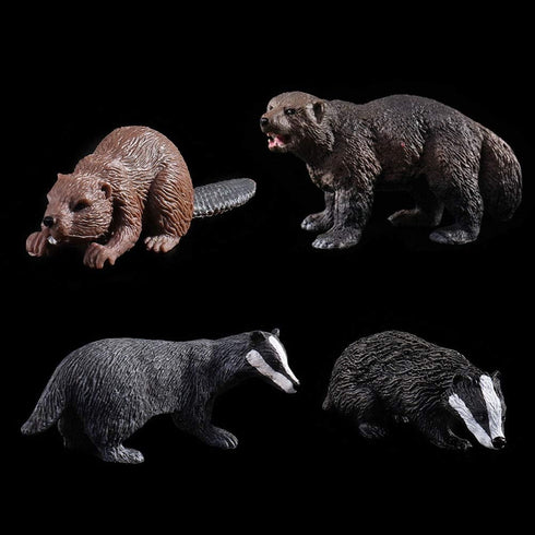 Realistic 7pcs Animal Figures Action Model Set, Educational Learning Toys Birthday Gift for Kids and Toddlers