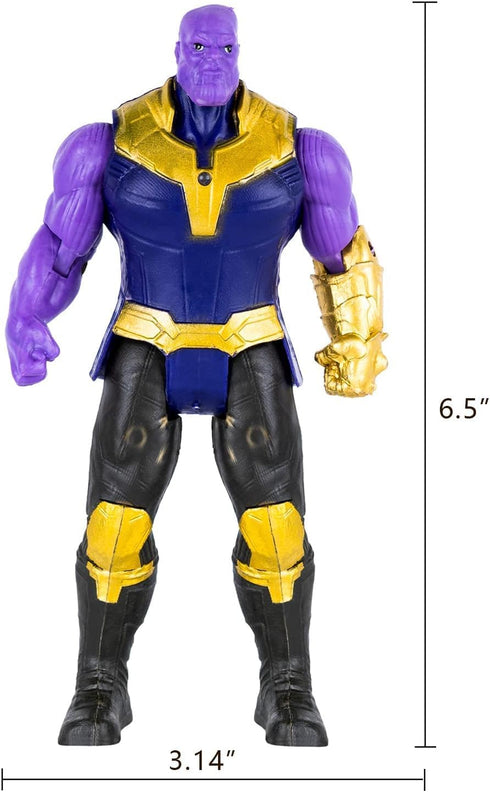 14 pcs Superhero Action Figures Set, 6.5-inch Collectible Models, Exclusive Toys for Kids