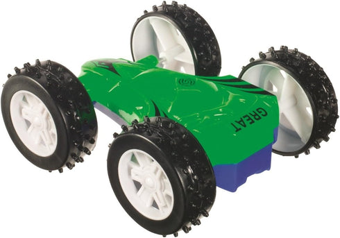 Toysmith Double Sided Flip Car, 1-Pack