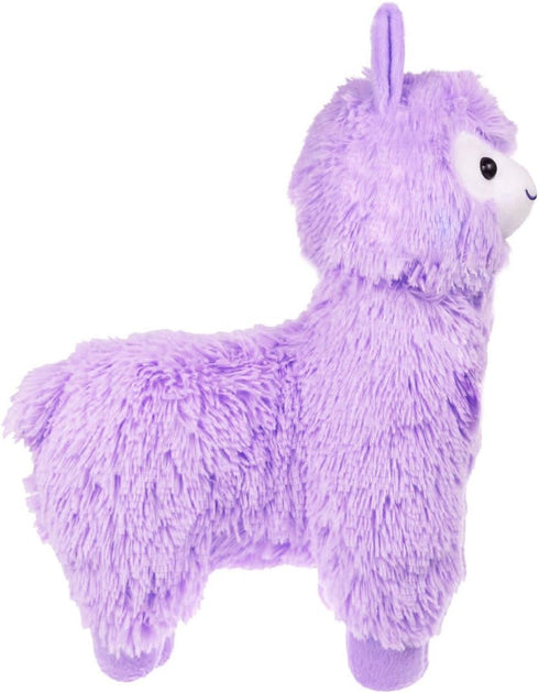 Cuddly 7" Soft Purple Alpaca Llama Toy - Plush Doll Cushion for Valentine, New Baby, Graduate Gift for Friends