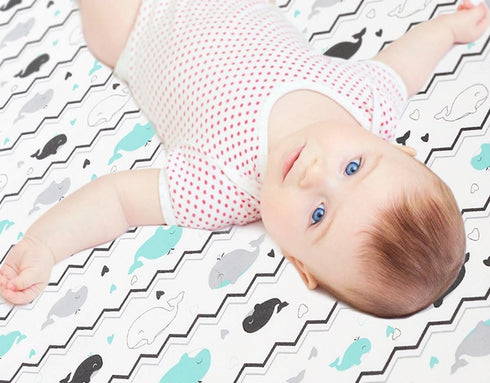Pack 2 Pack Set, n Play Sheets, BROLEX Mini Crib Sheets,Stretchy Portable Fitted Playard Sheet Convertible Playard