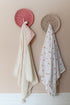 Multi-Colored Petal Stripes Hooded Towel by Pehr