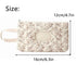 Qylfst Mommy (1PCB) Floral Quilted Baby Wipe Holder Pouch with Strap,Diaper and Wipes Pouch for Purse,Hanging Floral