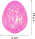 Howzcci 12 Pack Easter Eggs Squishy Squeeze Toys, Easter Basket Stuffers, Easter Egg Hunt Fillers, Egg Stress Balls