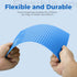 Classic Baseplates Building Plates 8 Pack, 10" x 10" Blue Building Boards, 100% Compatible with All Major Brands