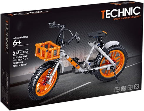 Motorcycle Building Blocks Bike Cycle - STEM Educational Building Kit for 6-10 Years Old Boys Compatible with Tech Set