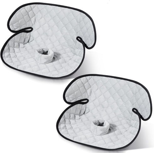 Zoiapai 2-Pack Waterproof Piddle Pads, Potty Training Car Seat Protector & Reusable Liner