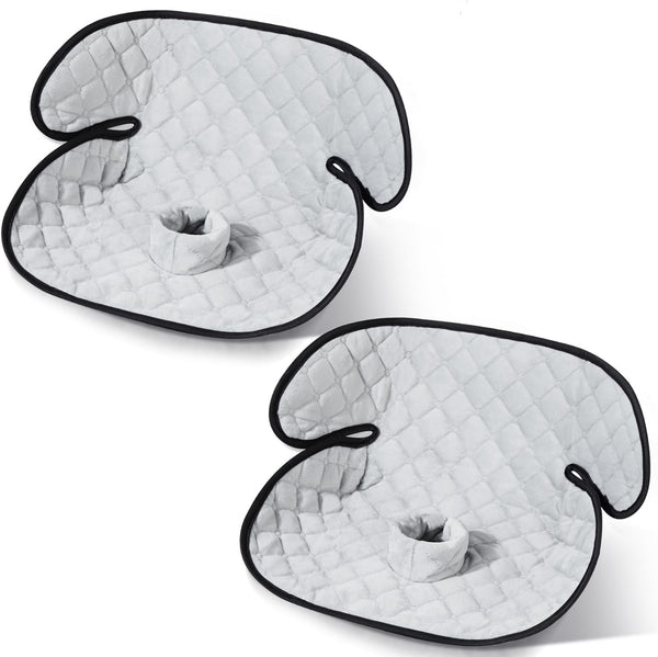 Zoiapai 2-Pack Waterproof Piddle Pads, Potty Training Car Seat Protector & Reusable Liner
