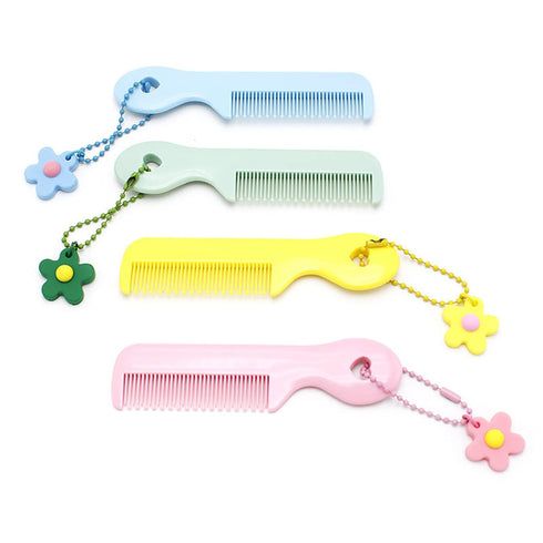 WOEIFGV Ins Color Baby Cartoon Comb Infants Hair Care Massage Anti-static Comb Kids Portable Practical Hairbrush