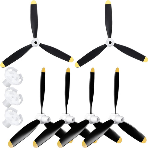Outus 6 Sets Plane Propeller 3 Blade Compatible with F4u Rc 761-8 761-9