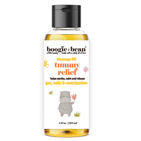 Colic Baby Relief, Baby Gas Relief for Infants Tummy Massage Oil; Gas