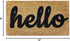 Kids Playhouse Door Mat - Children's Sized Floor Mat (Hello)
