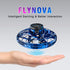 FLYNOVA Cool Kids Light Up Toys, Hand Operated UFO Drones, Mini Flying Orb with Lights, Indoor Outdoor Party Toys