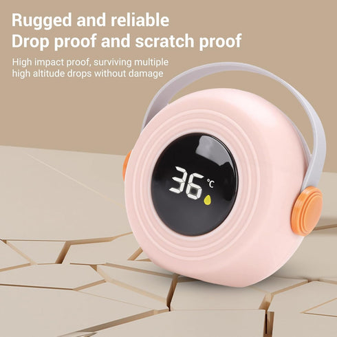 Swimming BRRNOO Baby Bath Thermometer Cute Speaker Shape LED Digital Thermometer Toy for Infant Toddler Bathtub Pool