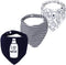 JZLPIN Baby Dribble Bib, Toddler Bandana Bib 3 Packs Super Absorbent Cotton Feeding