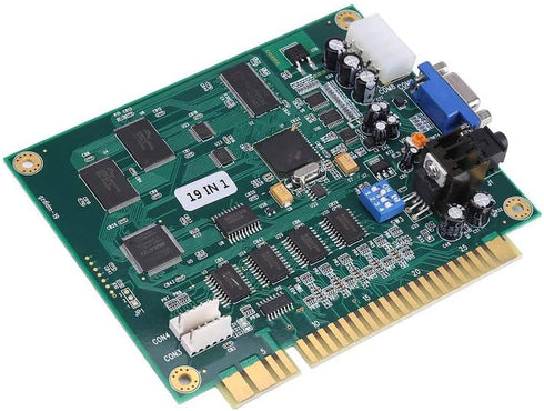 KOOBOOK 1Pcs Multi Classic 19 in 1 Multicade Arcade Multigame Jamma PCB Board