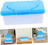 Unomor Lightweight Diaper Wipe Holder - Compact Refillable Container with Lid in Blue