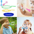 B bangcool Big Bubble Wands Set - Large Bubble Maker with Tray Bubble Sticks for Kids