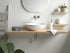 7.28" 4.80" 2.75" Moorfowl Flushable Baby Wipes Dispenser for Bathroom, L * W * H, Aesthetic Butt Wipes Container