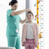 Baby Height Growth Chart, Canvas for Kids, Wood Growth Chart for Nursery Decor, Hangable and Waterproof
