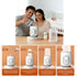 Quick-Heat Baby Bottle Warmer for Breastmilk & Formula - Timer & Keep Warm Function