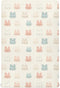 SUABO Rabbit Face Pattern Crib Sheets Stretchy Portable Sheets for Baby Toddler Breathable