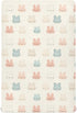 SUABO Rabbit Face Pattern Crib Sheets Stretchy Portable Sheets for Baby Toddler Breathable