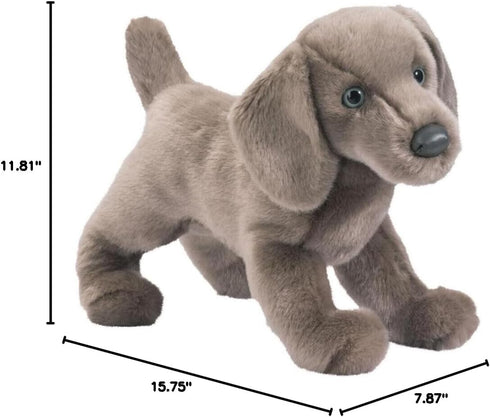 Cassie the Weimaraner Plush Toy - Realistic Stuffed Animal