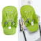 Montesy Set 5-Point Baby Highchair Cushion PU Leather Seat Insert Crotch Protector Feature Wide Compatibility