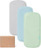 PurComfy Supersoft Burp Cloths, Premium Bamboo Viscose Baby Burp Cloths, Absorbent &