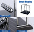 Newton's Cradle Balance Balls with Black Base, Fun Physics Learning Accessories and Stress Relief Desk Toy