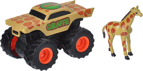Wild Republic Giraffe and Truck, Kids Gifts, Imaginative Play Toy, Sandbox Toys,