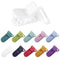 10-Pack Pacifier Clip Replacement Ends - BPA-Free Plastic Fasteners for DIY Baby