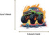 50PCS Monster Truck Stickers, Waterproof Car Stickers for Kids, Cool Gifts for Water Bottles, Skateboard, Laptop