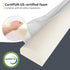 YENING 63" Extra Long Foam Bed Bumpers for Toddlers, Baby Guard Rail for Twin Full Queen King Size Bed, 1-Pack