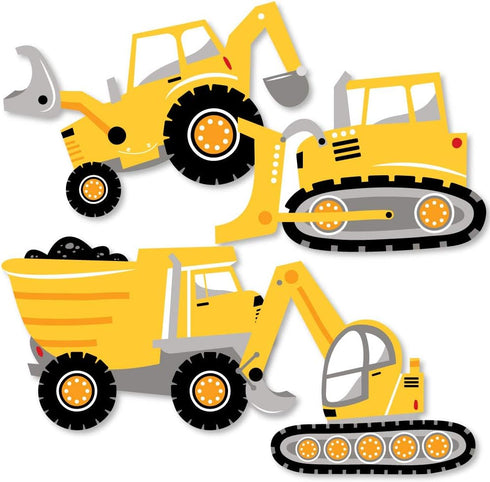 Big Dot of Happiness Dig It - Construction Party Zone - Dump