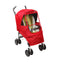 Manito Elegance Alpha Stroller Weather Shield/Rain Cover, Red