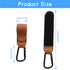 2 Bonsicoky Pcs Stroller Hooks for Diaper Bag - Durable Leather Stroller Straps Diaper Bag Hooks - Stroller Clips