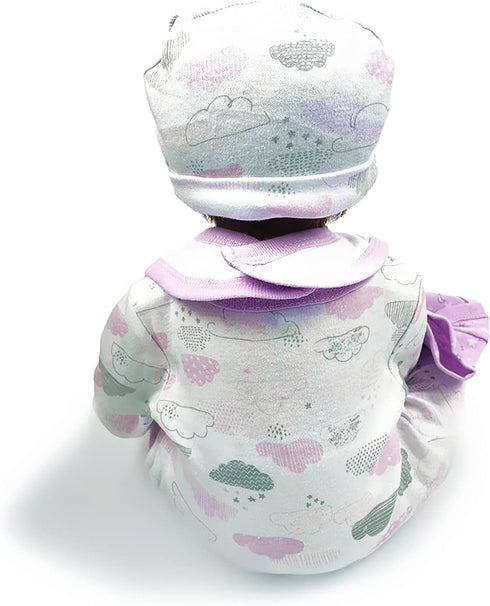 Reborn Baby Dolls Clothes Outfits 22 Inch Girl Clothing Accessories 5 Pcs Set for 20-23 Inch Newborn Dolls