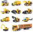 Set 3 4 5 Jenilily Construction Toys Truck Die-cast Vehicle Transporter Car Excavator Dump Truck Digger Backhoe