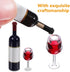 18Pcs Set NUOBESTY Mini Bottles Dollhouse Champagne Miniature Red Wine Bottle Mini Cocktail Glasses Drink Cups
