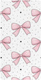 CZXW Pink Bowknot Pattern Crib Sheets Fitted 52" x 28" Natural Cotton Soft
